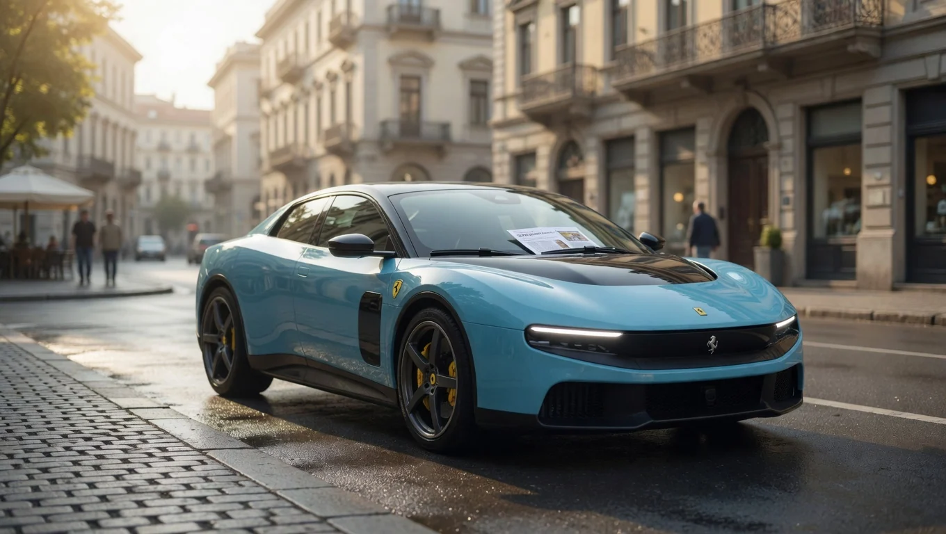 Ferrari Luce стала первым электрокаром Ferrari и поводом для мемов