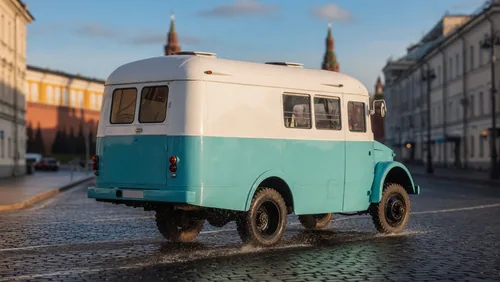 Музей транспорта Москвы восстановил полноприводный автобус КАвЗ-663