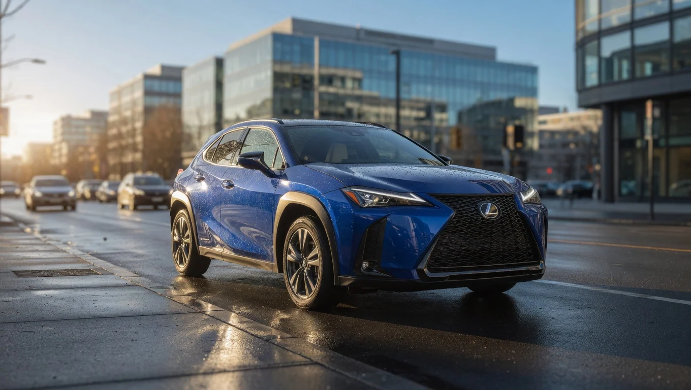 Новый Lexus UX сохранит гибрид и получит 1,5-литровый турбомотор