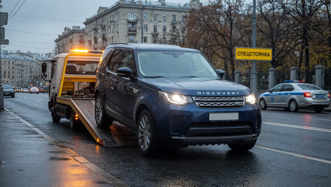 В Москве Land Rover пьяного водителя конфискуют и продадут с аукциона