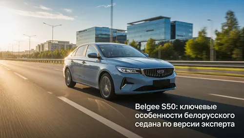 Belgee S50: ключевые особенности белорусского седана по версии эксперта