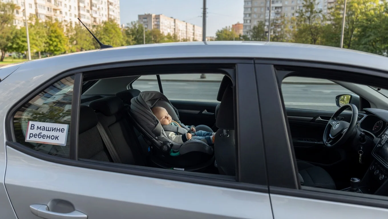 Москвичей призвали не оставлять детей в машине: что известно