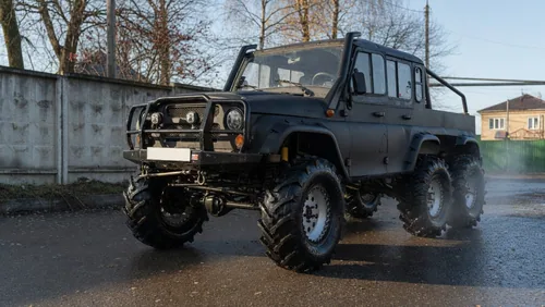 В России продают УАЗ Hunter 6x6 с агрегатами Toyota и Volvo