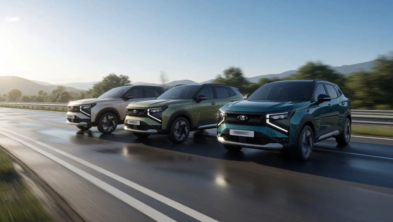 АвтоВАЗ назвал три новых цвета для Lada Azimut