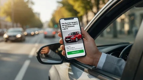 Как быстро продать автомобиль: советы по объявлению и фото