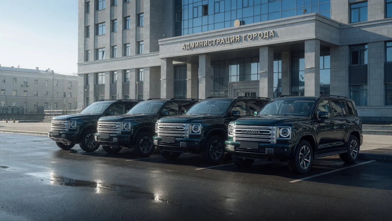 Тюменские власти закупили четыре HAVAL H9 для служебных нужд