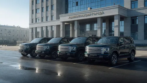 Тюменские власти закупили четыре HAVAL H9 для служебных нужд