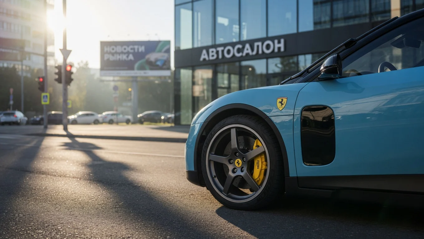 Toblerone высмеял новую Ferrari Luce EV: как отреагировал рынок