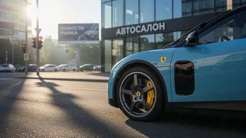 Toblerone высмеял новую Ferrari Luce EV: как отреагировал рынок