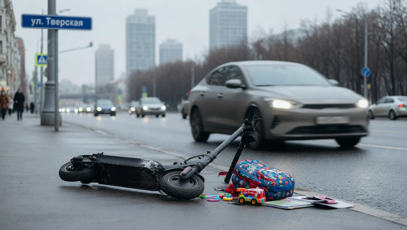 В Москве за четыре месяца 21 ребенок пострадал на электросамокатах