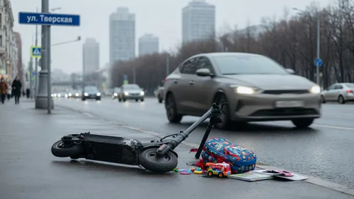 В Москве за четыре месяца 21 ребенок пострадал на электросамокатах
