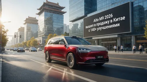 Aito M9 2026 вышел в продажу в Китае с 140+ улучшениями