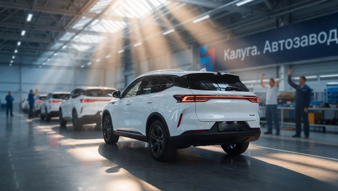 В Калуге выпустили 100 тыс. автомобилей TENET