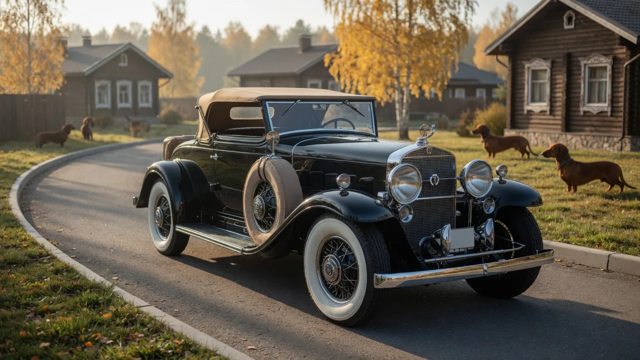 В Подмосковье продают редкий Cadillac V12 1931 года за 48 млн рублей