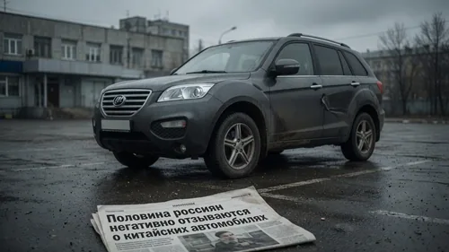 Половина россиян негативно отзываются о китайских автомобилях