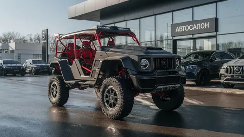 В России продают багги Brabus Crawler на агрегатах Mercedes G-Class