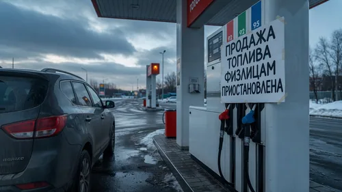 В Новосибирской области часть АЗС остановила продажу топлива физлицам