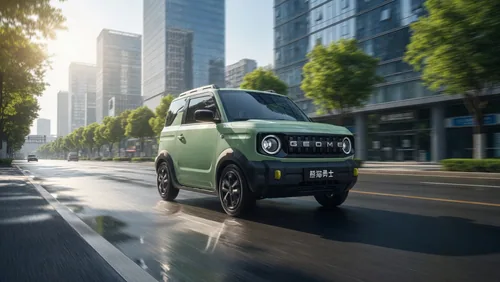 Geely представила Panda Warrior Edition с ценой от 43 900 юаней