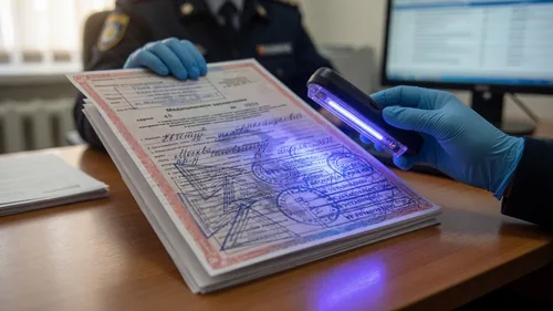 В России ужесточат борьбу с фальшивыми водительскими правами и медсправками