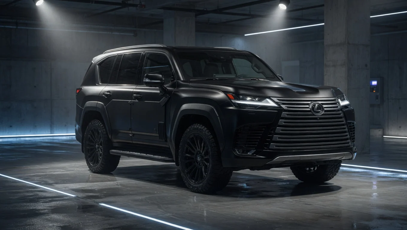 Бронированный Lexus LX 700 выставили на продажу за 45 млн рублей