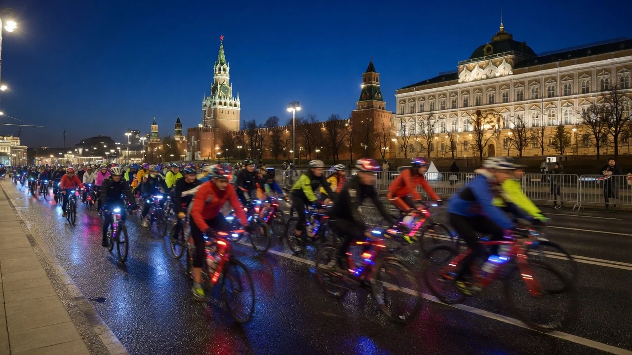В Москве 4 июля перекроют улицы и набережные из-за ночного велофестиваля