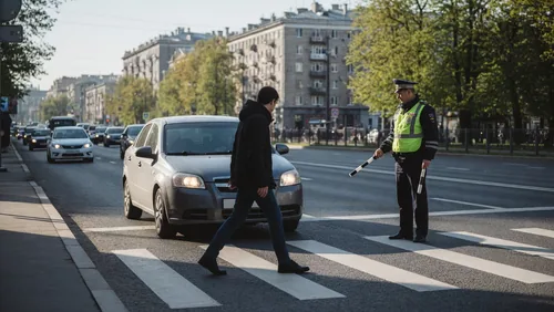 ГАИ Москвы 2 июня проведет рейд «Пешеходный переход»