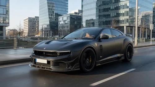 Venuum показал рендеры доработанного кроссовера Ferrari Luce