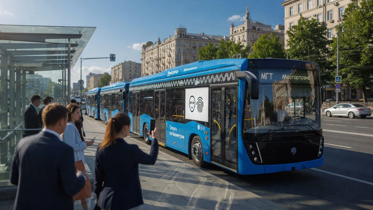 В Москве набирают 150 добровольцев для теста оплаты по биометрии в транспорте