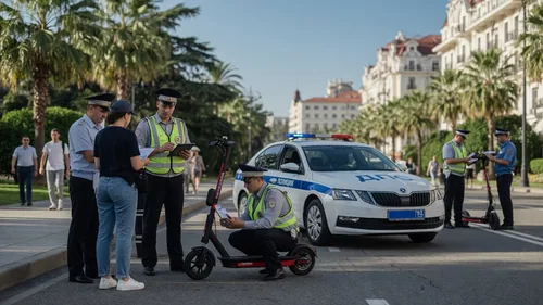 В Сочи усилили контроль за ПДД и прокатом СИМ
