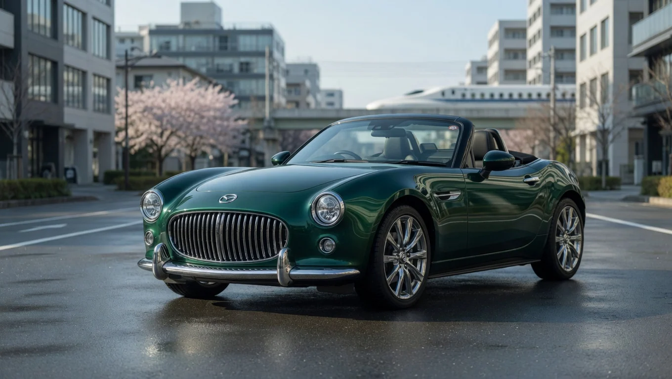 Mitsuoka показала тизер нового родстера на базе Mazda MX-5