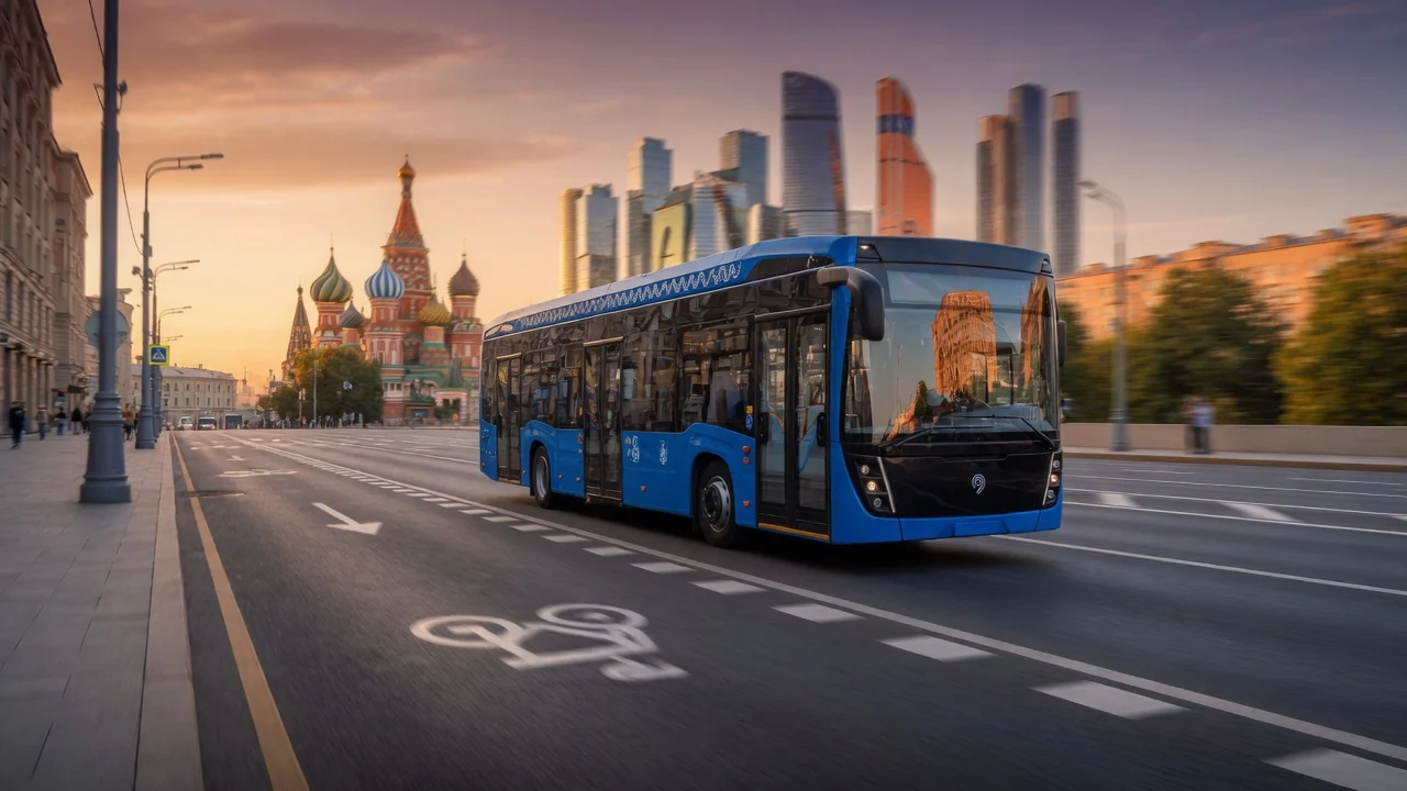 В Москве развивают выделенные полосы для автобусов и электробусов