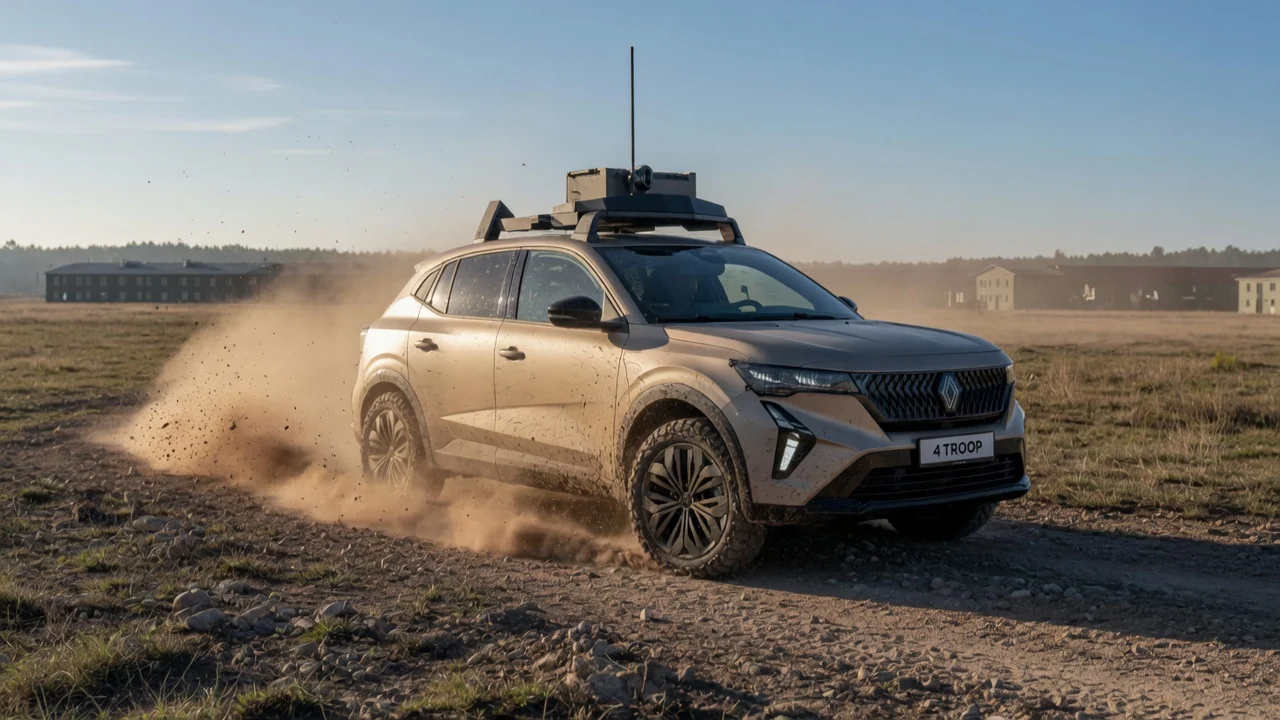 Renault и Thales показали прототип 4 TROOP для военных задач