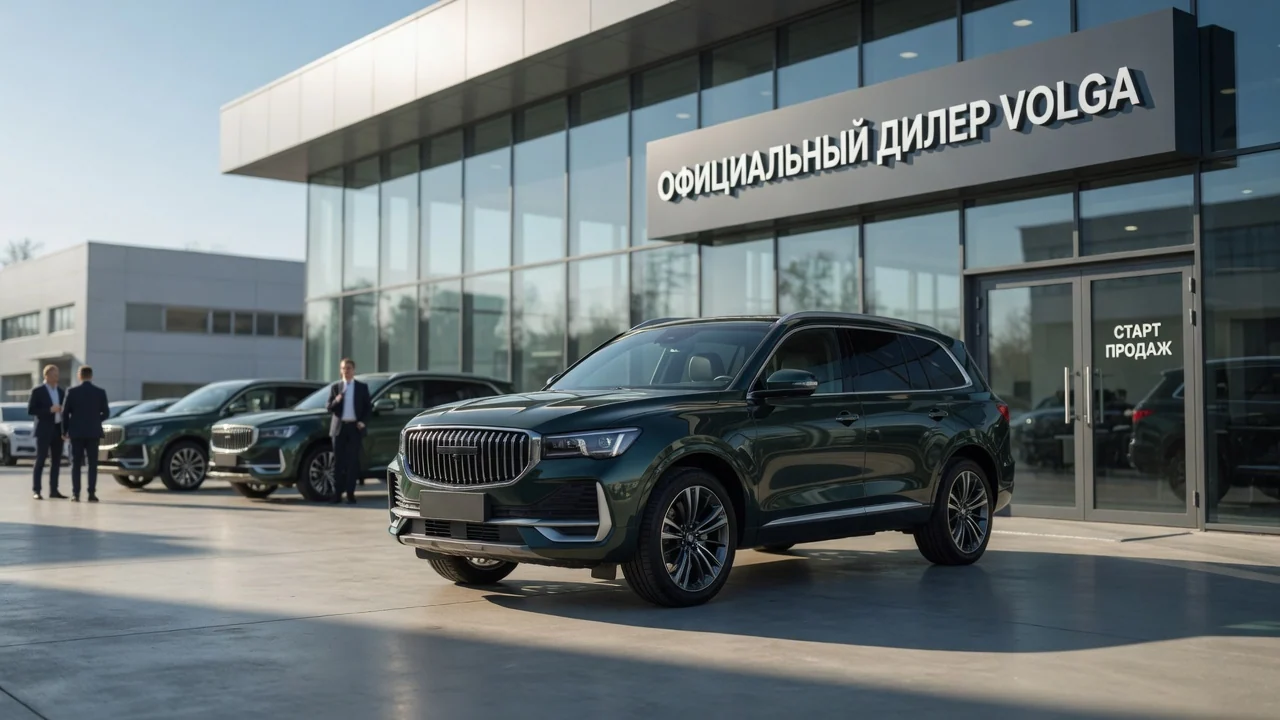Volga на старте продаж получит 25–30 дилеров в России