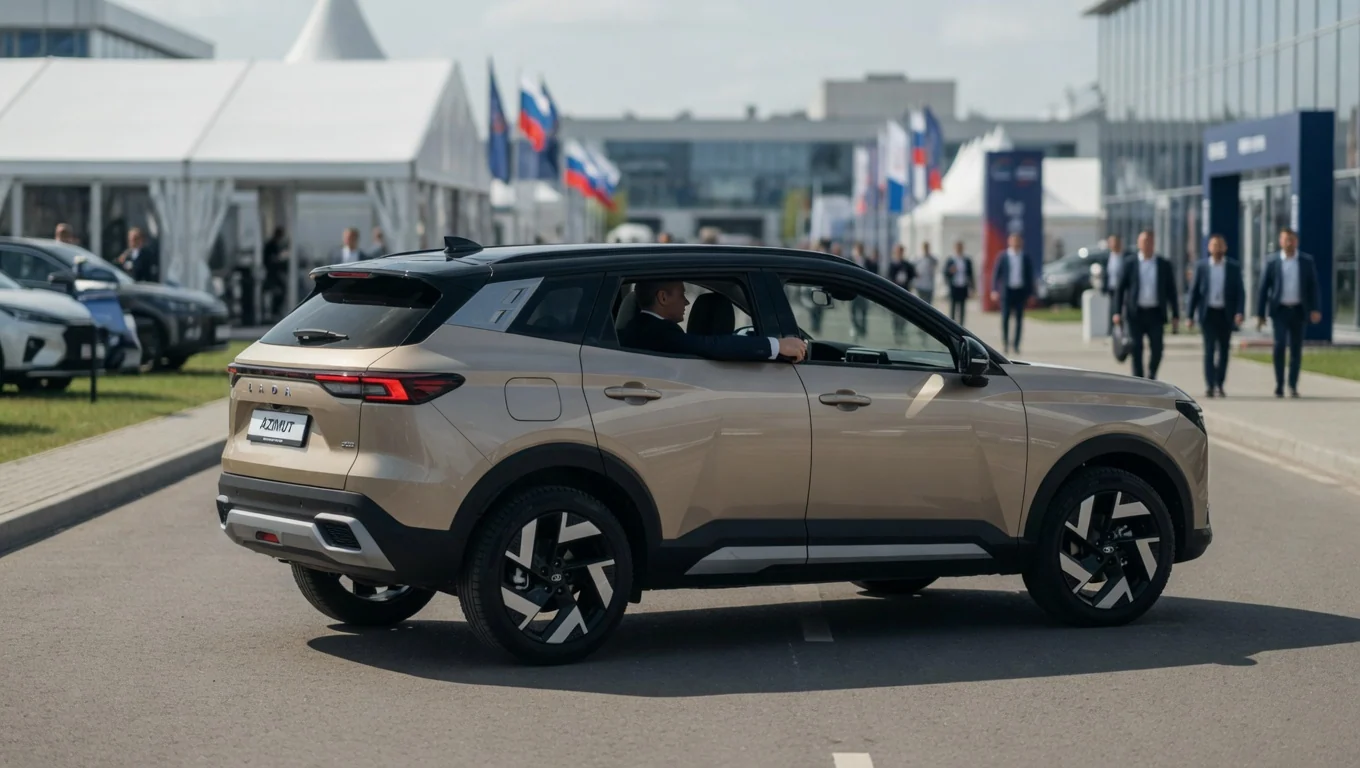Антон Силуанов протестировал Lada Azimut на ПМЭФ