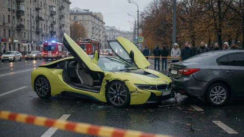 Энди Кикнадзе попала в ДТП в Москве: что известно о происшествии