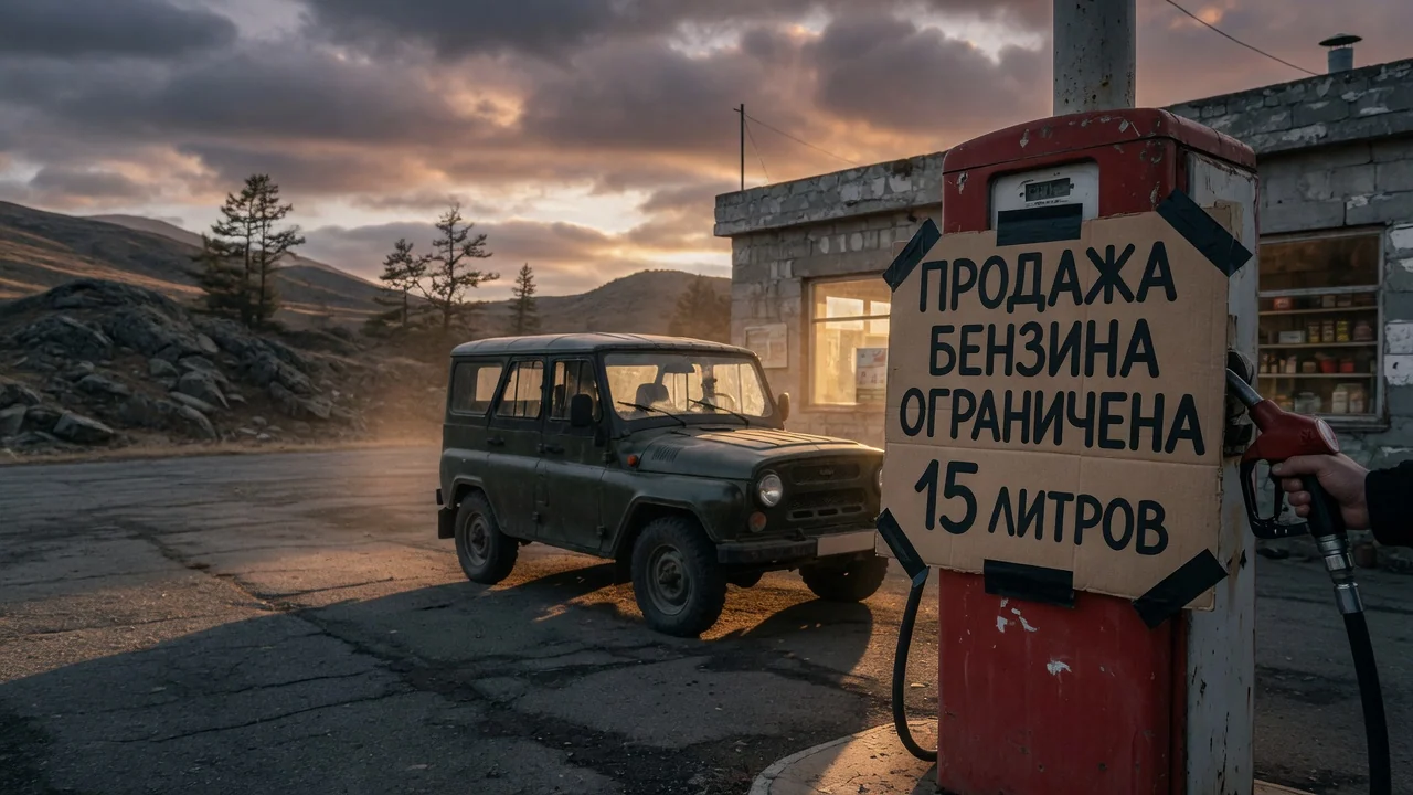 В Забайкалье ограничили продажу бензина до 15 литров на одну заправку