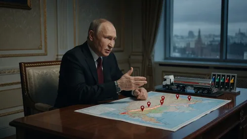 Путин заявил о сохраняющихся очередях на АЗС и нехватке отдельных марок бензина