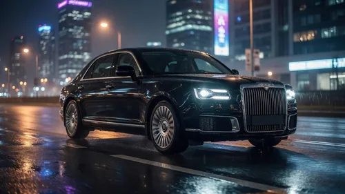 Carscoops назвал Senat 900 моделью Aurus и сравнил его с Hongqi H9