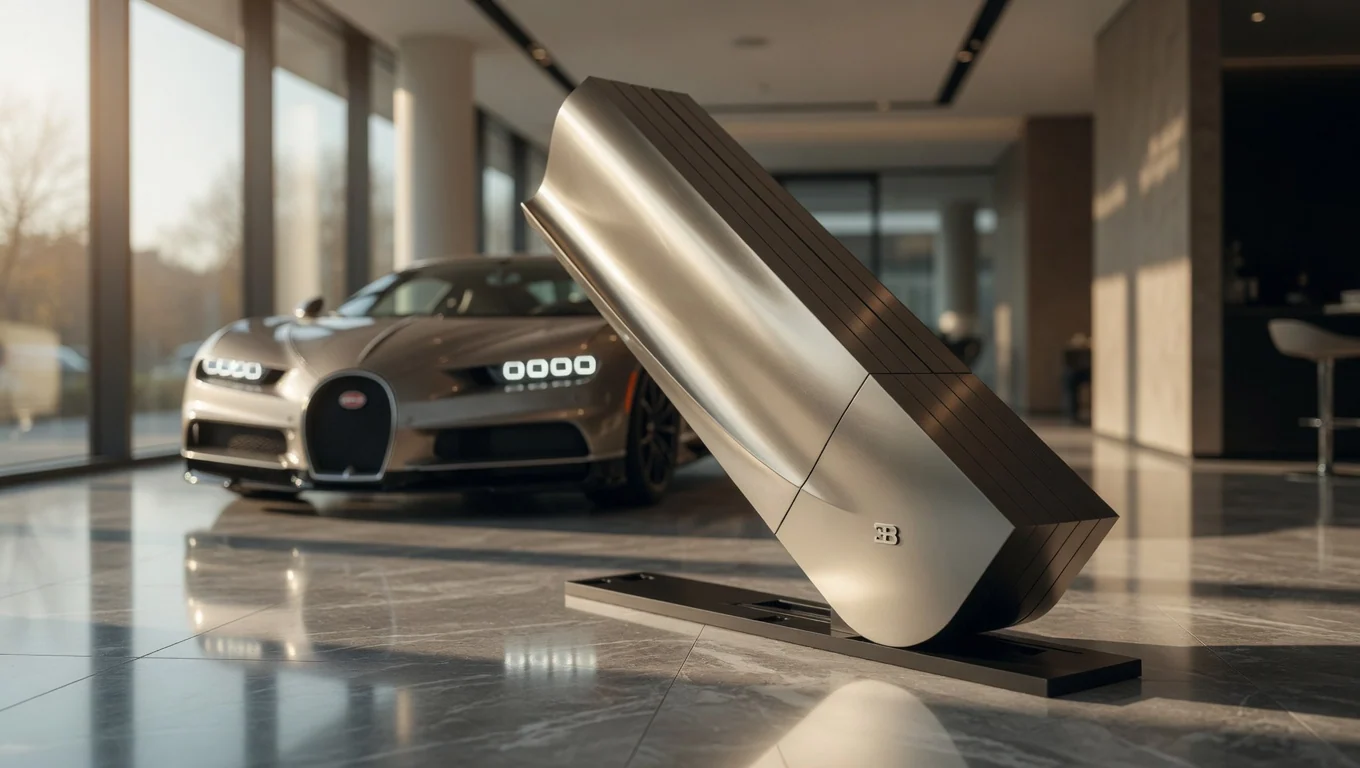 Bugatti и C SEED представили складной телевизор N1 на 137 дюймов