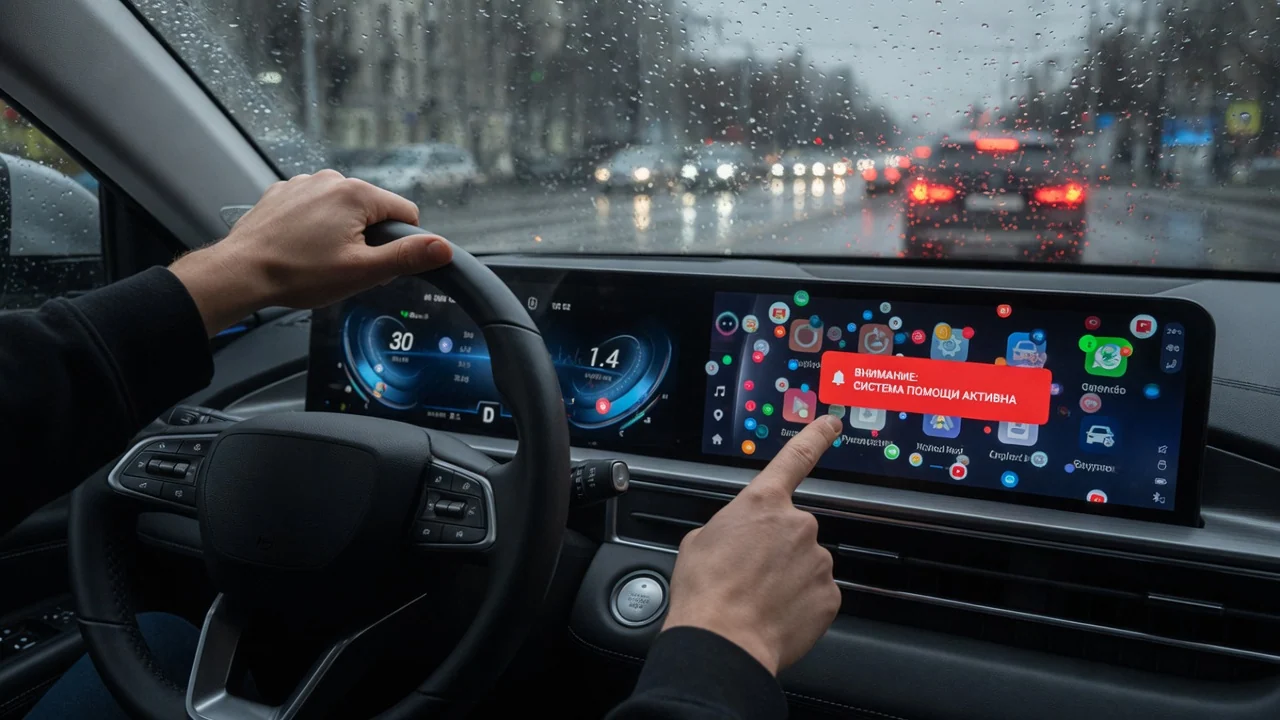 Водители устали от сенсорных экранов и систем помощи в авто