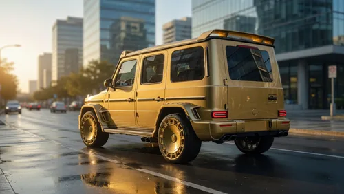 Mansory показало Mercedes-AMG G 63 в золотой отделке и с 720 л.с.