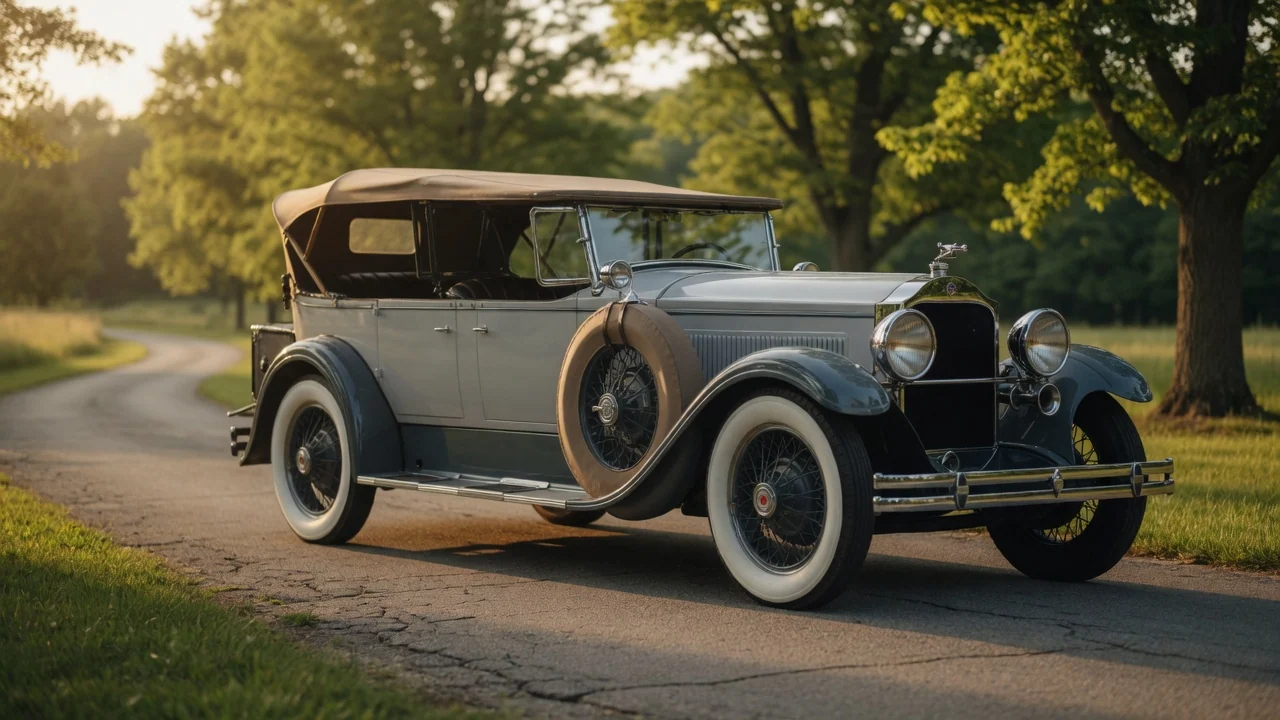 Packard 1927 года, купленный за $1000, остался семейной реликвией