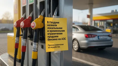 В Госдуме назвали локальными и временными ограничения продажи бензина на АЗС