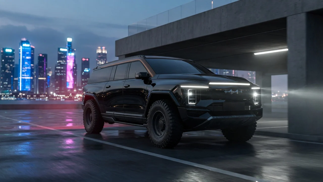 BYD готовит крупный городской внедорожник Fang Cheng Bao Tai 9