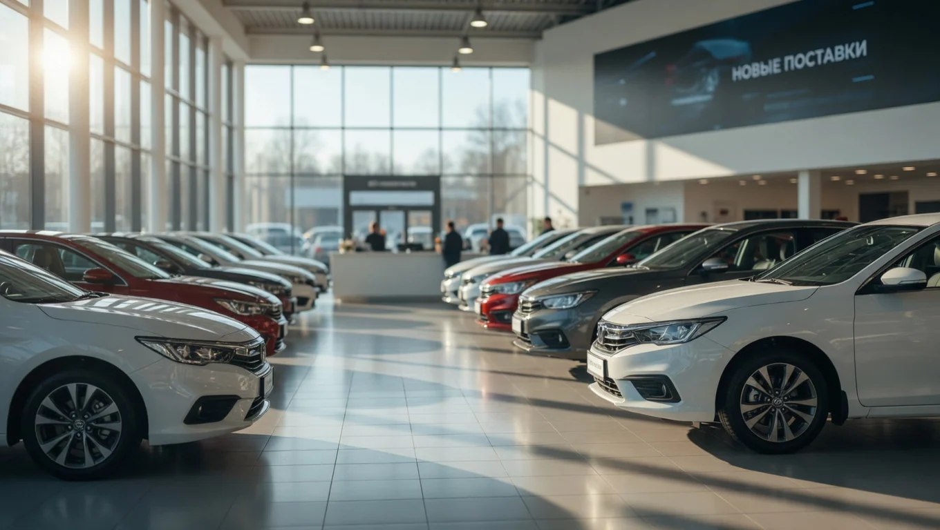 Минпромторг сообщил о росте продаж новых автомобилей в России на 9%