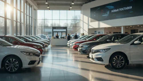Минпромторг сообщил о росте продаж новых автомобилей в России на 9%