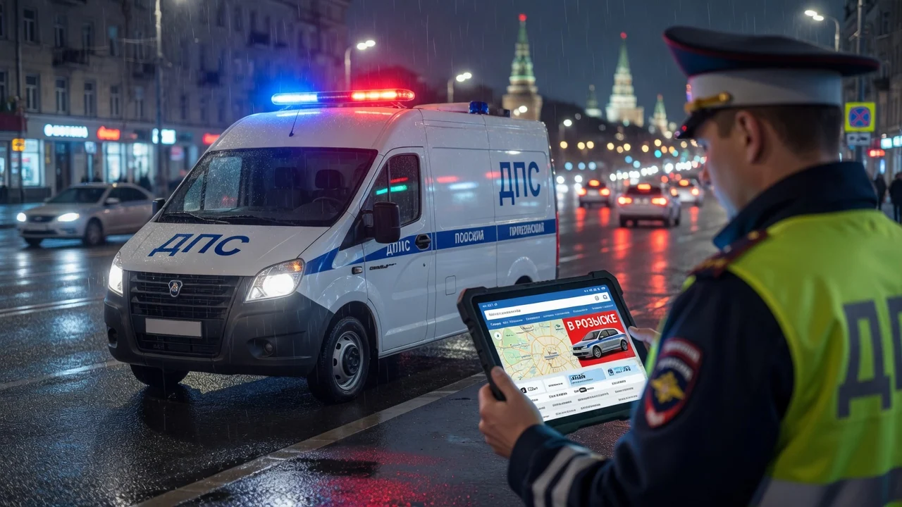 В патрульных автомобилях ГАИ Москвы появились комплексы для поиска машин в розыске